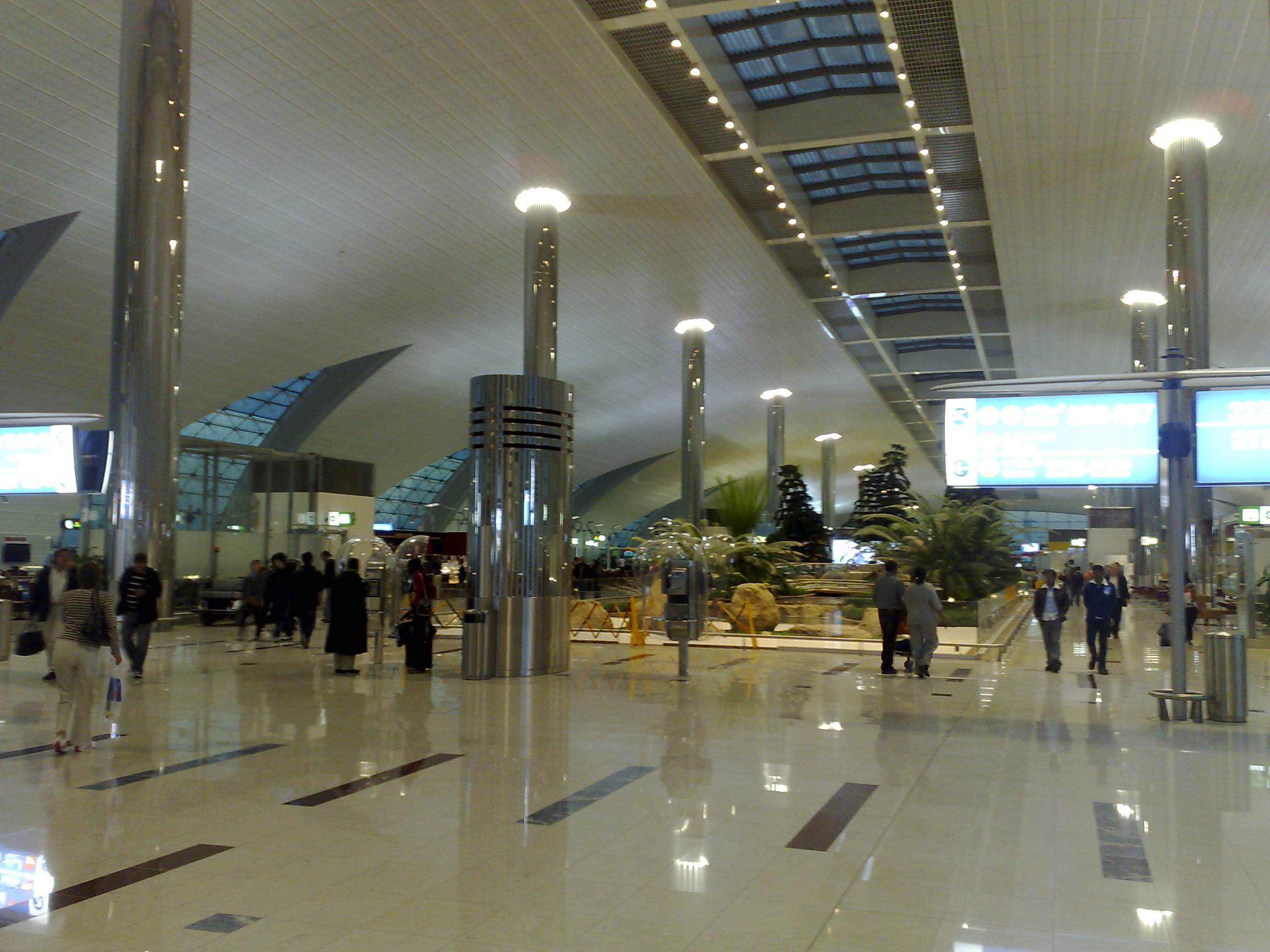 Dubai Airport Terminal 3 Map