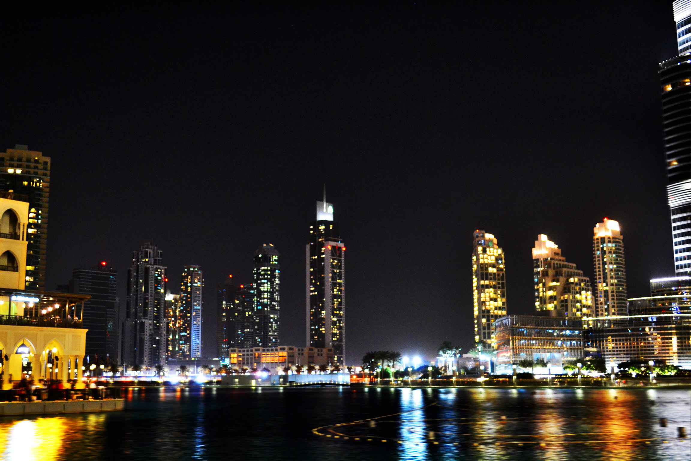 Dubai City At Night