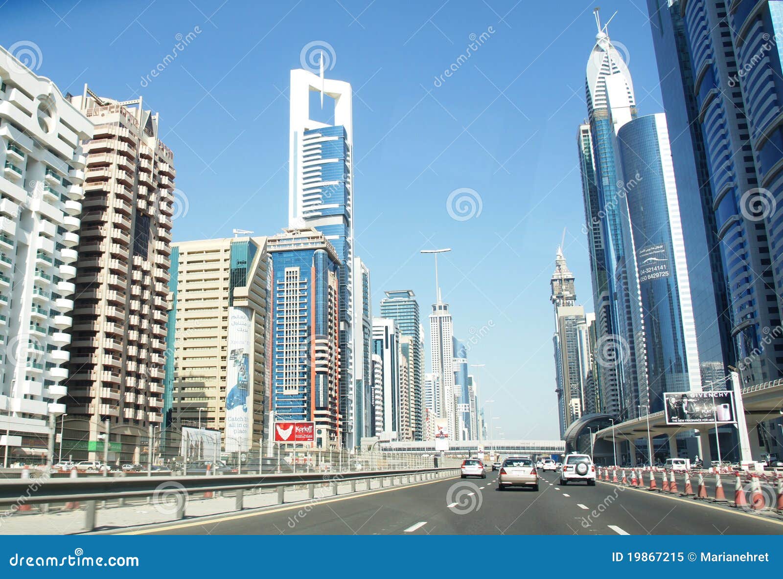 Dubai City Road