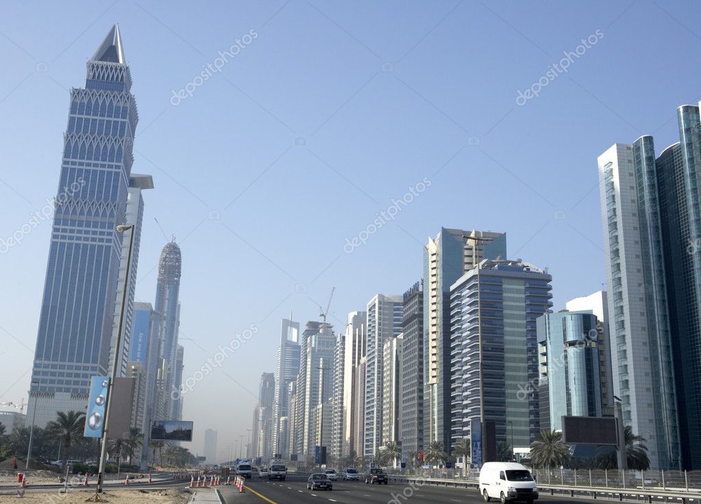 Dubai City Skyline