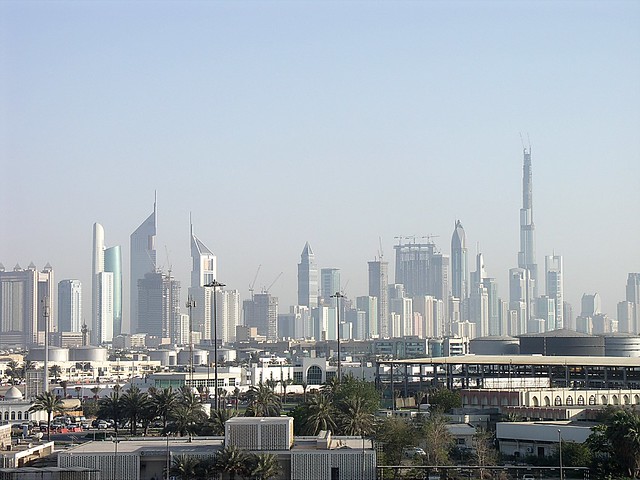 Dubai City Skyline