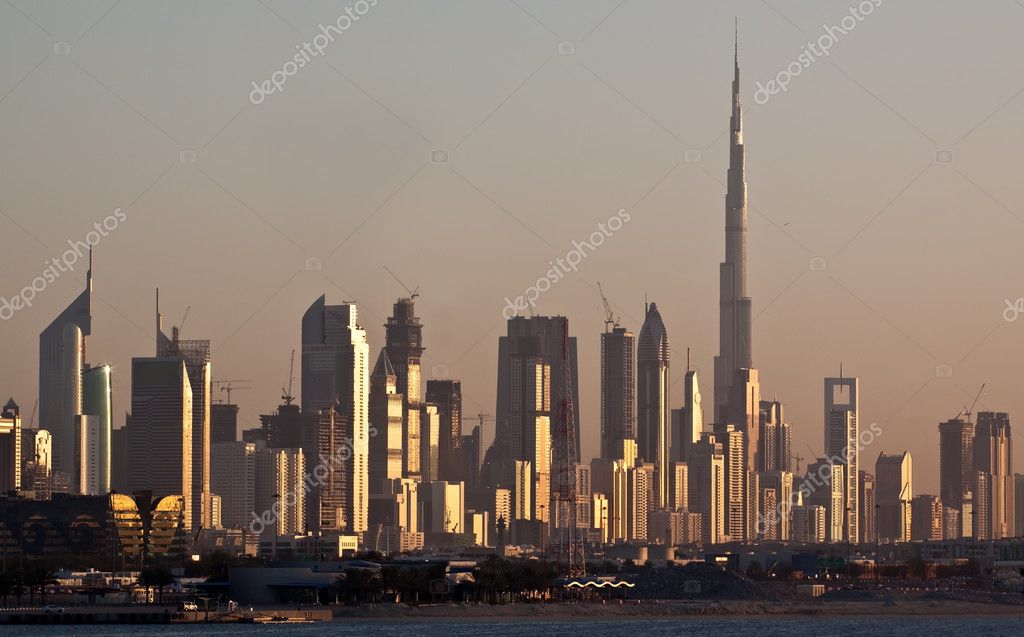 Dubai City Skyline