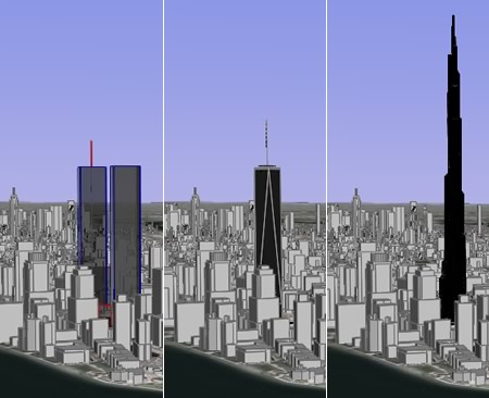 Dubai City Tower Comparison