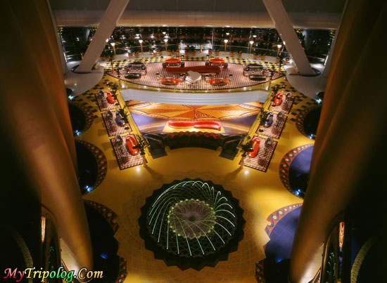 Dubai Hotel Burj Al Arab Interior