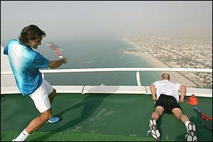 Dubai Hotel Burj Al Arab Tennis