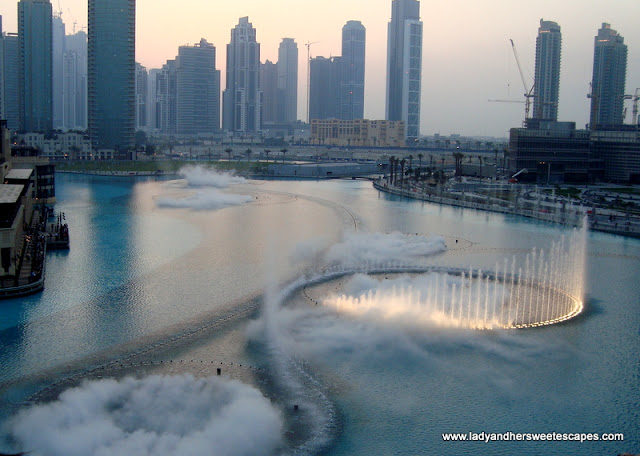 Dubai Mall Fountain Schedule