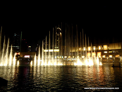 Dubai Mall Fountain Schedule