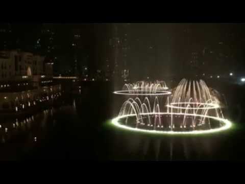 Dubai Mall Fountain Show Video