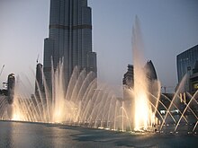 Dubai Mall Fountain Video