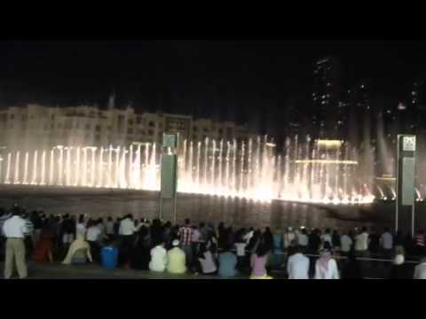 Dubai Mall Fountain Video