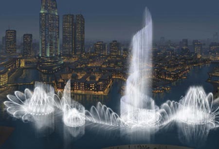 Dubai Mall Fountain Video