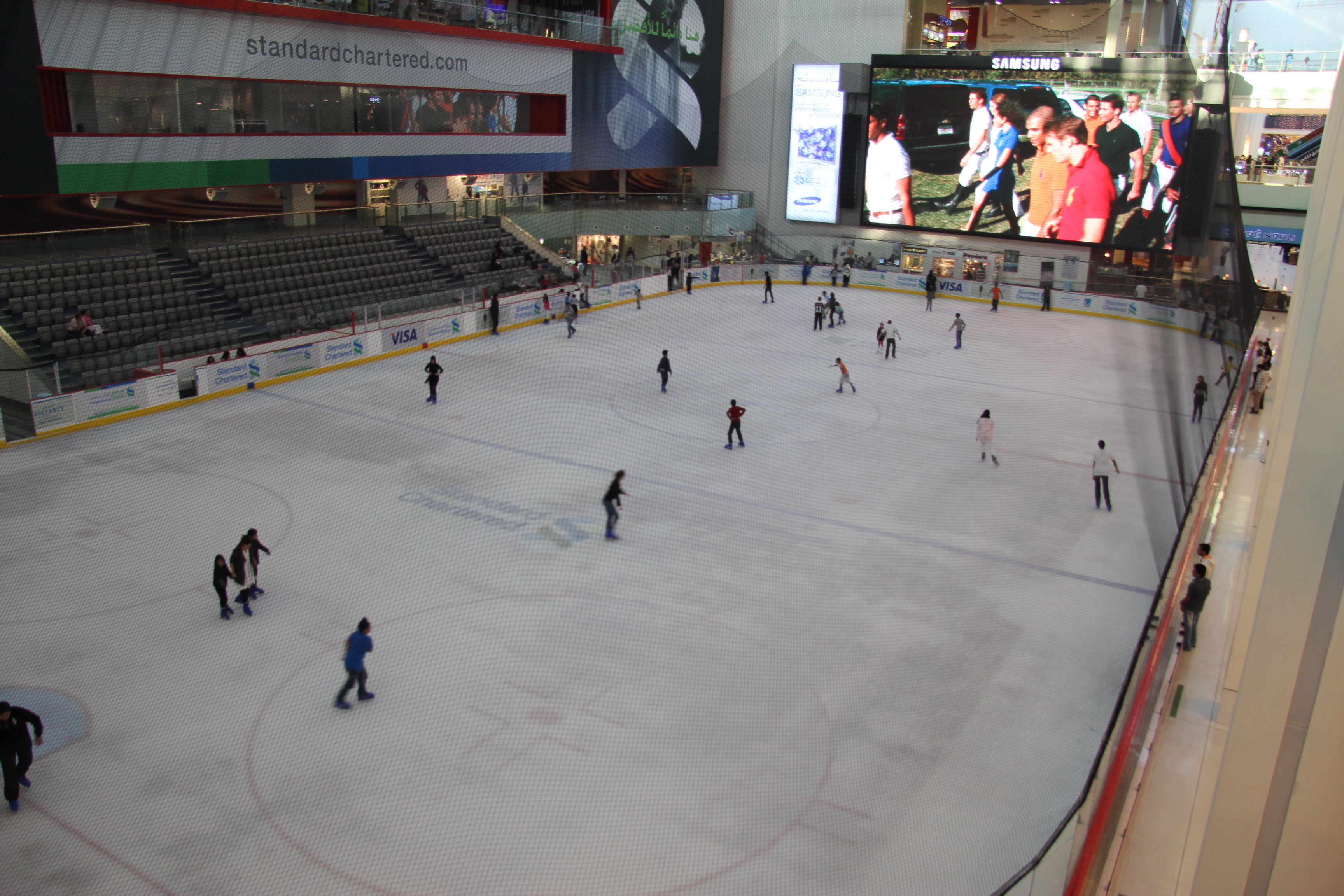 Dubai Mall Ice Rink Contact Number