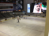 Dubai Mall Ice Rink Friday