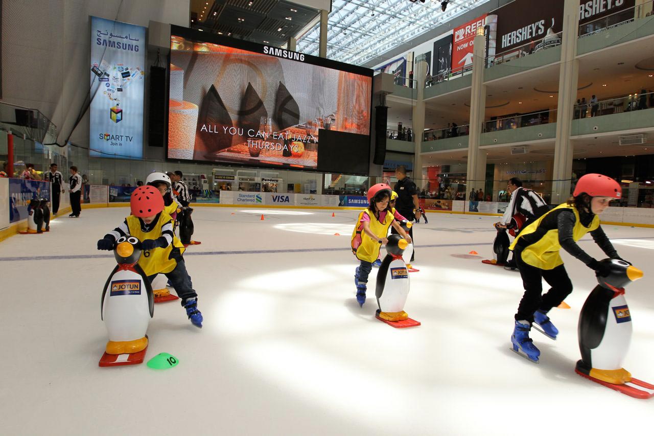 Dubai Mall Ice Rink Timings