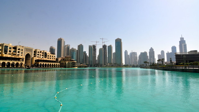 Dubai Mall Outside View