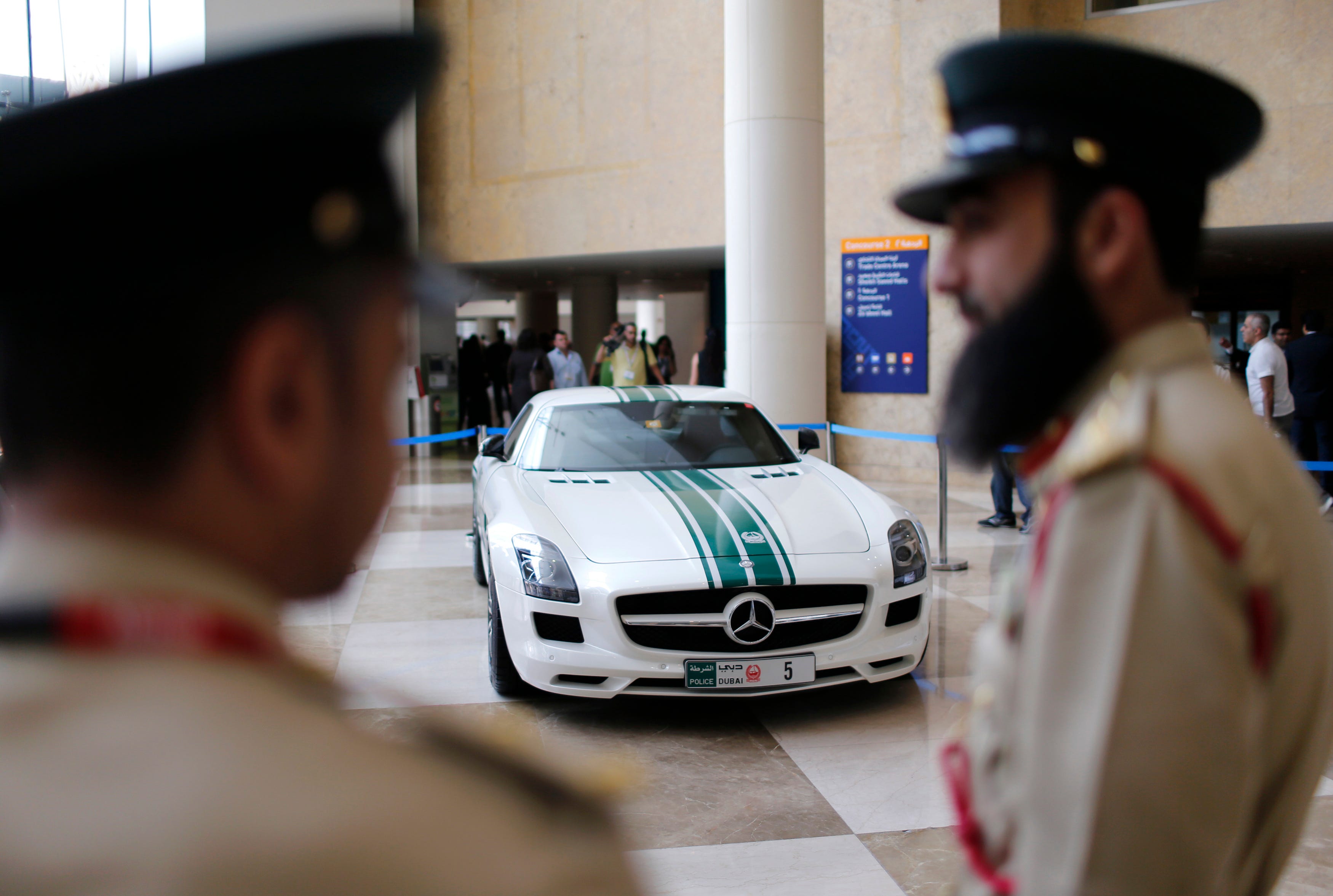 Dubai Police Cars Bugatti