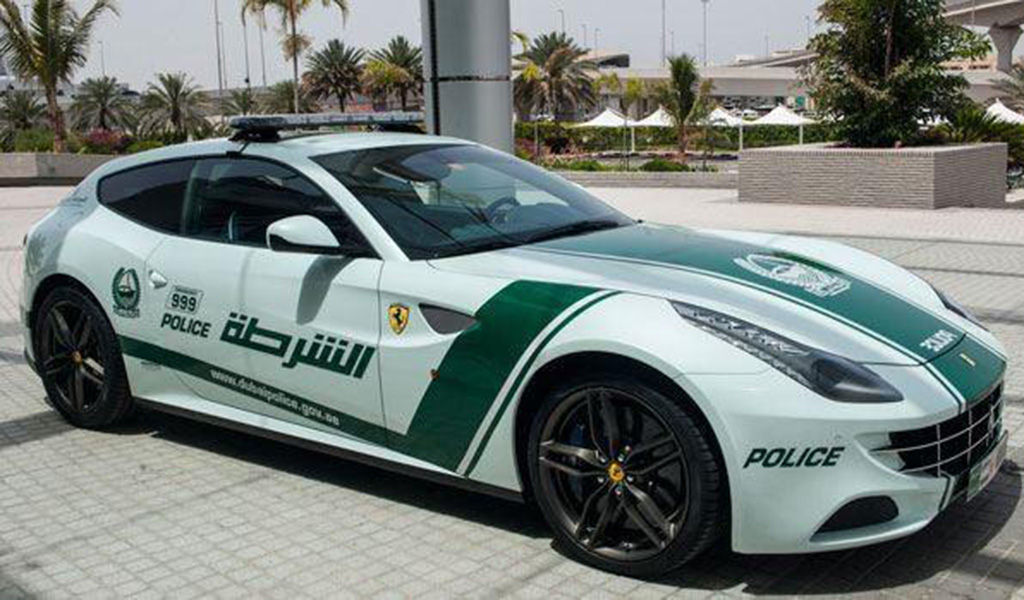 Dubai Police Ferrari Youtube