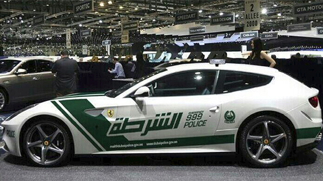 Dubai Police Lamborghini Interior