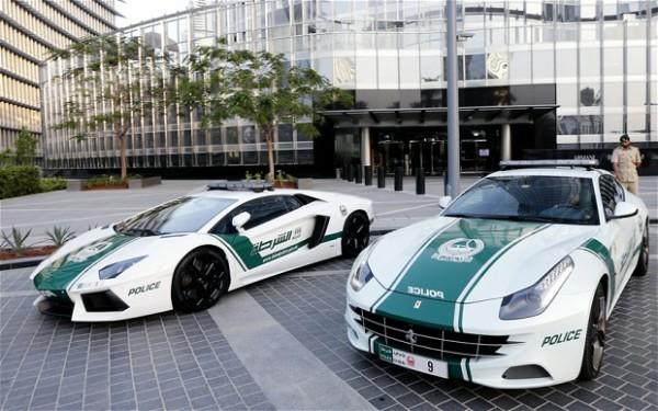 Dubai Police Lamborghini Interior