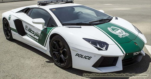 Dubai Police Lamborghini Interior