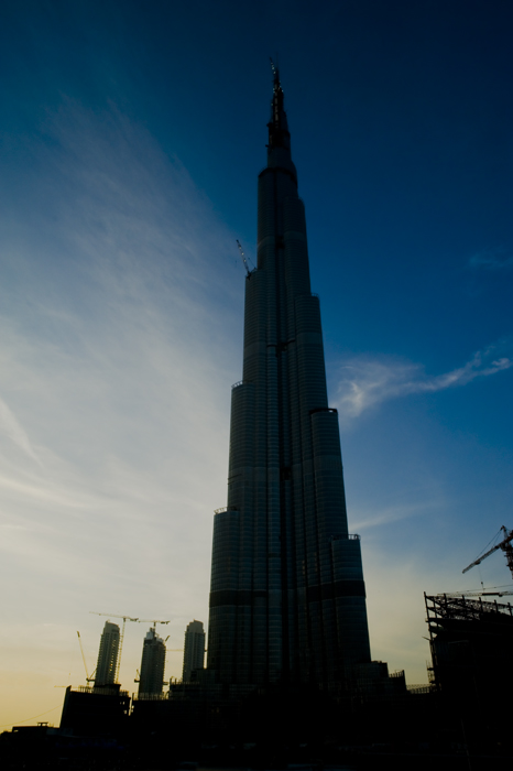 Dubai Tower At Night