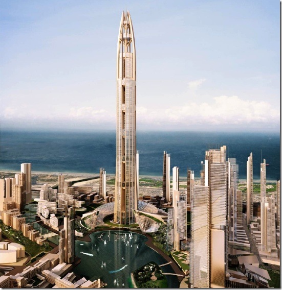 Dubai Tower Height