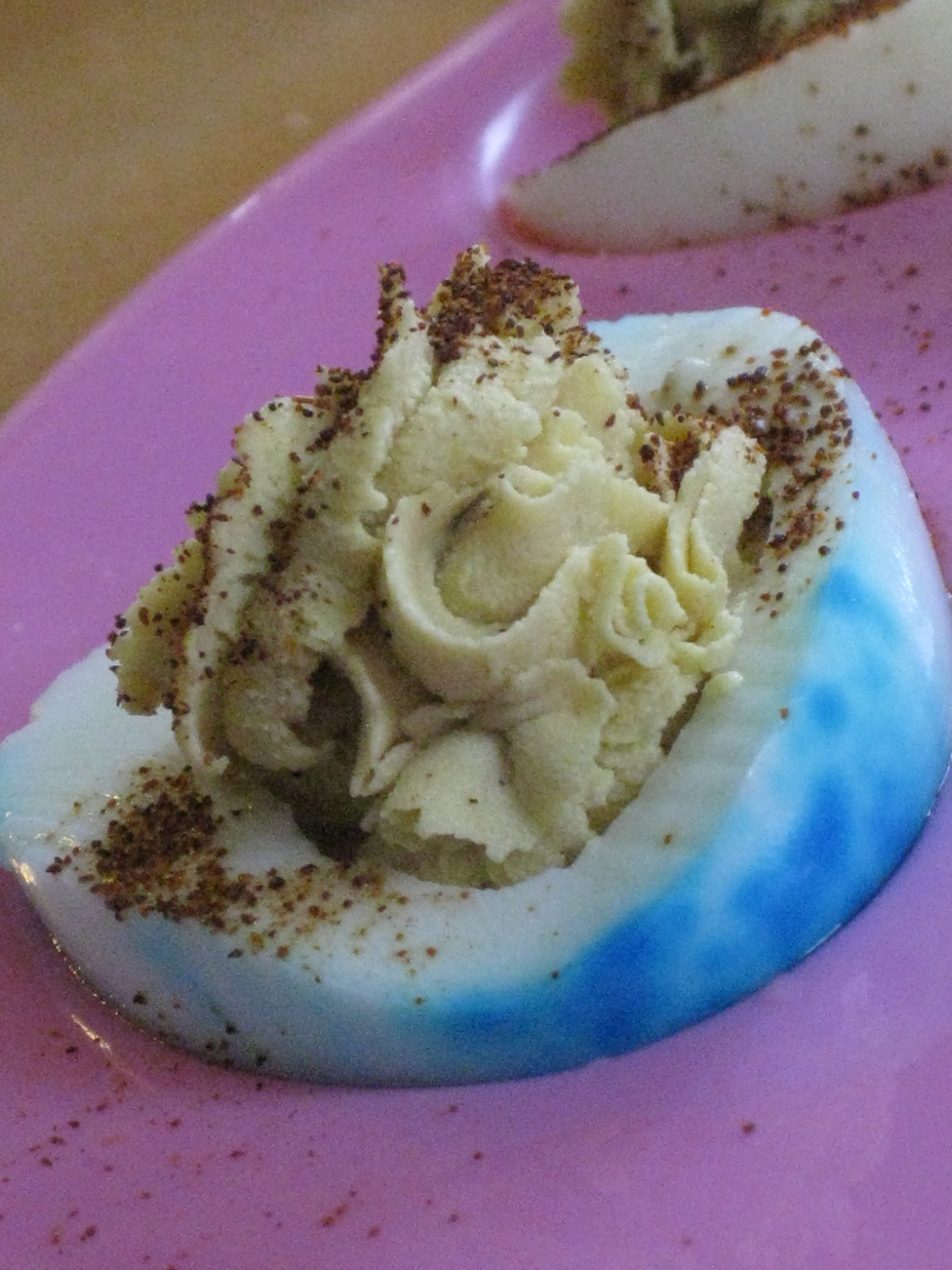 Dyed Deviled Eggs Recipe