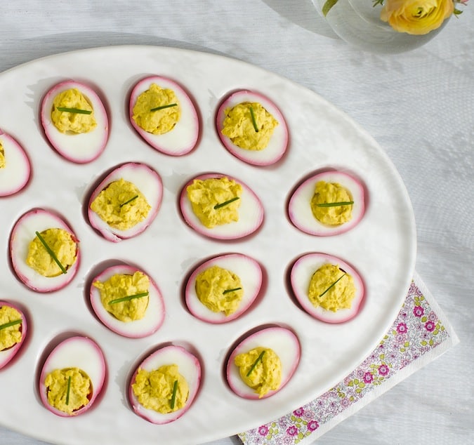 Dyed Deviled Eggs Recipe