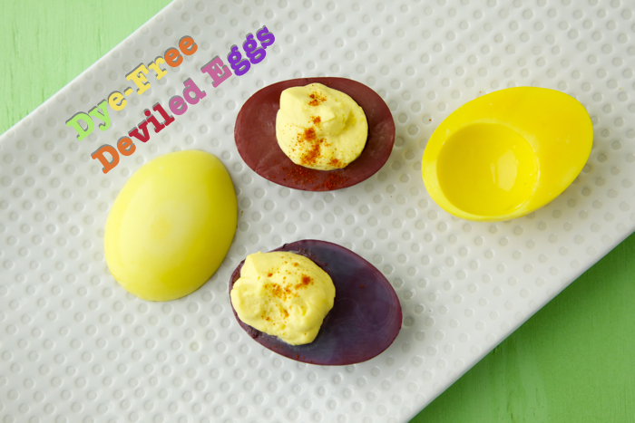 Dyed Deviled Eggs Recipe