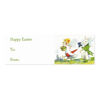 Easter Gift Tags Template