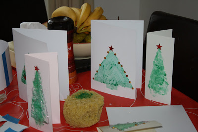 Easy Christmas Cards To Make With Children