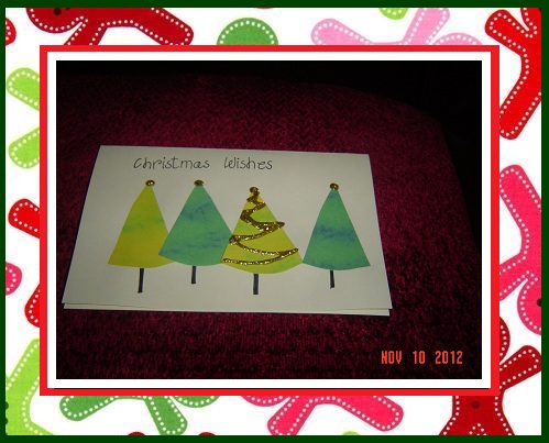 Easy Christmas Cards To Make With Children