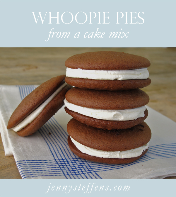 Easy Whoopie Pie Recipe Cake Mix