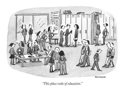 Education Poster Cartoon