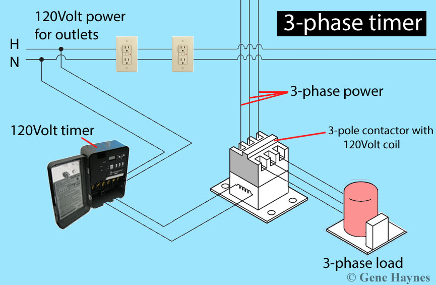 Electric Contactor Wiring