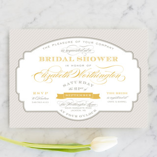 Elegant Bridal Shower Themes