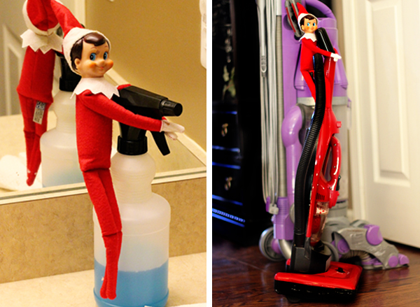 Elf On The Shelf Ideas For Hiding