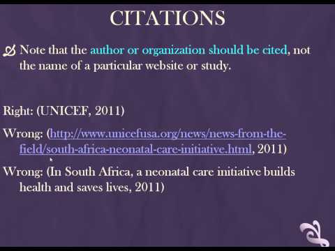 Embedded Citations Apa