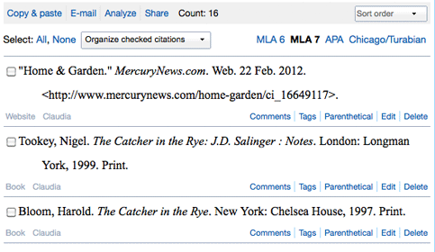 Embedded Citations Mla