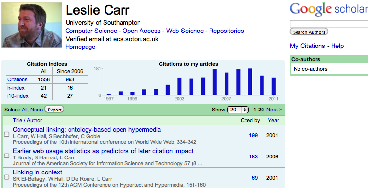 Embedded Citations Website