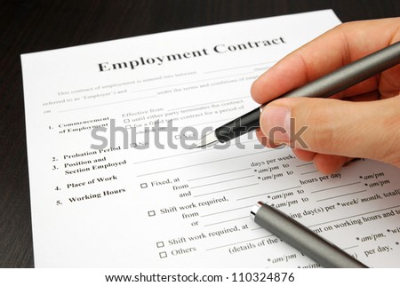 Employee Contract Agreement Format