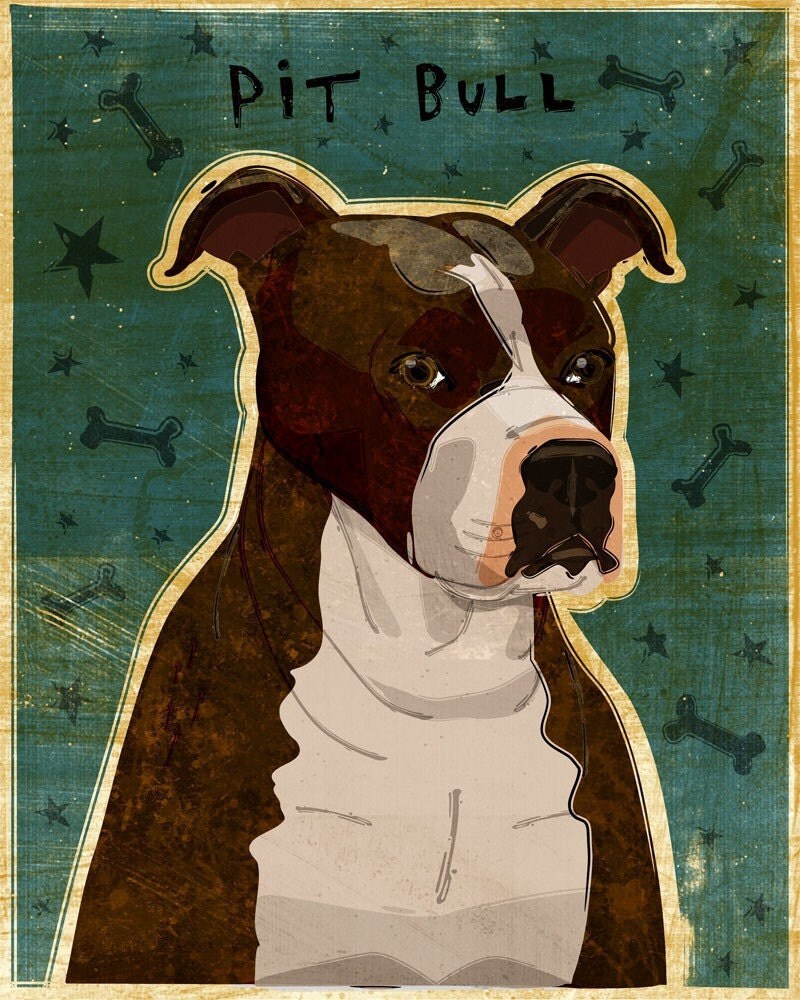 English Bull Terrier Brindle