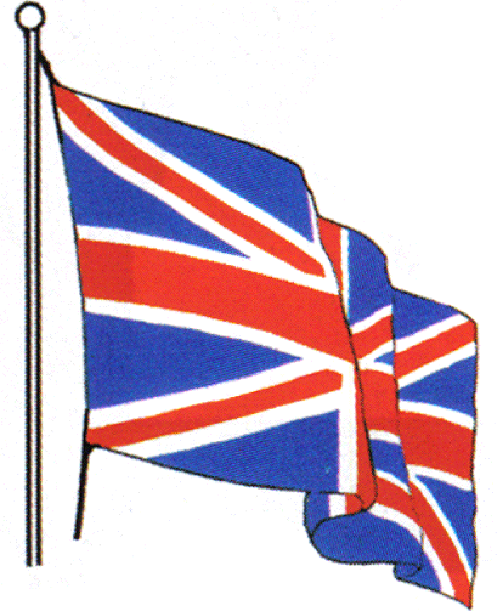 English Flag Gif