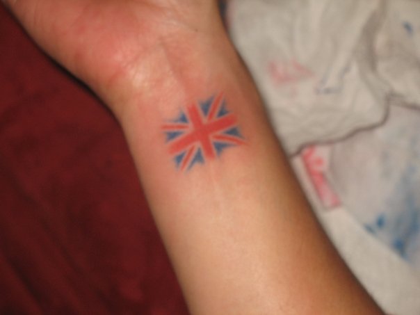 English Flag Tattoo