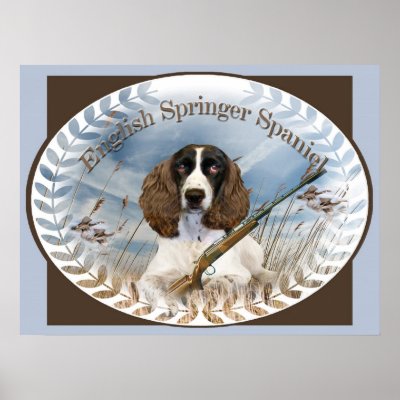 English Springer Spaniel Hunting Prints