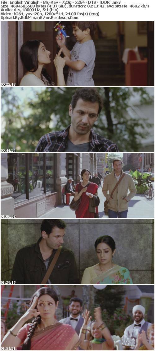 English Vinglish Cast Imdb