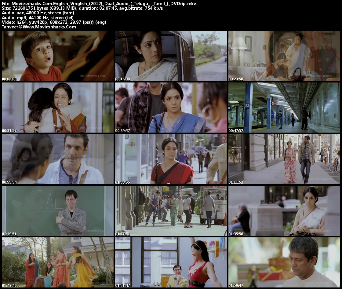 English Vinglish Tamil Full Movie Download