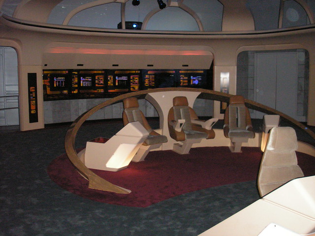 Enterprise D Bridge Destroyed