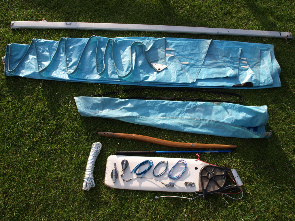 Enterprise Dinghy Rigging