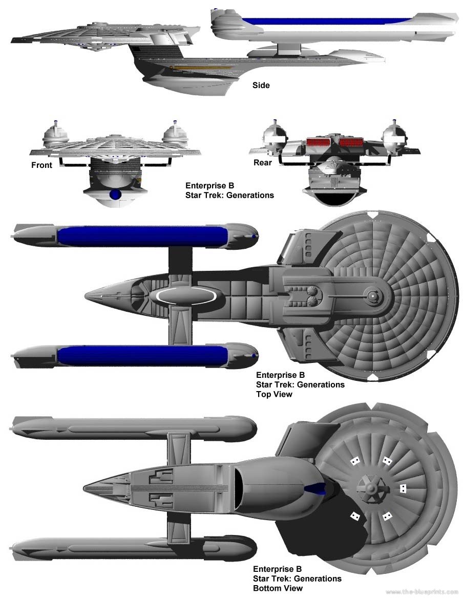 Enterprise E Blueprints